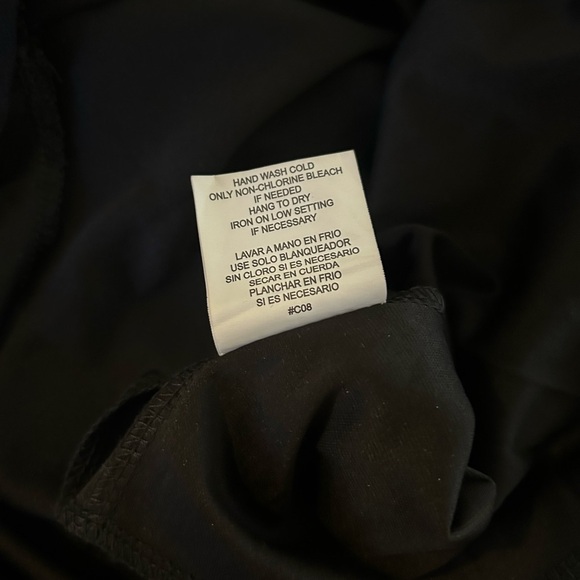 AUW Black Floral Embroidered Dress  • NWT • Size: Small - Picture 11 of 12